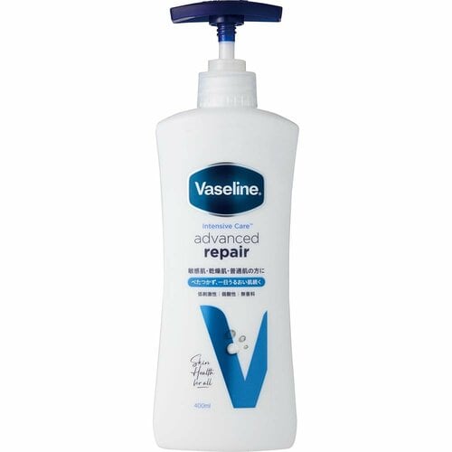 メンズボディクリームおすすめ ヴァセリン アドバンスドリペア ボディローション イメージ