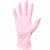 使い捨てゴム手袋おすすめ ショーワグローブ ニトリスト・ピンク 100枚入り イメージ2