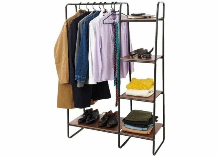 予算5000円で実現！ サクッと片付けられてオシャレな“ハンガーラック”<br>