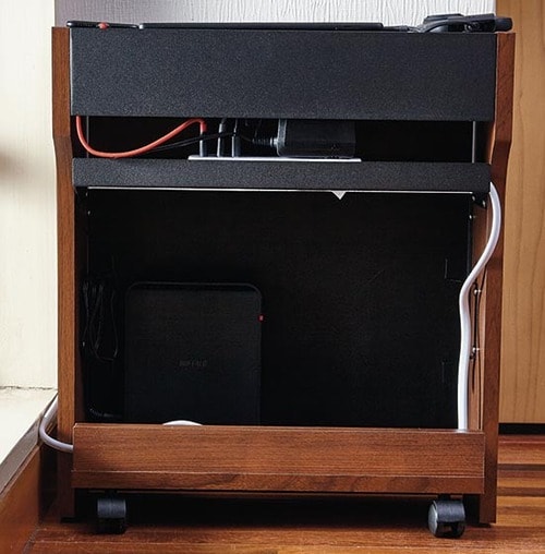 スマホやPCなどの配線をオシャレ&使いやすく隠します イメージ
