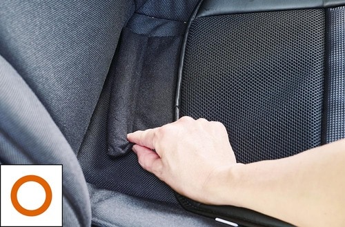 確実に固定できて安心 車用シートクッションおすすめ イメージ