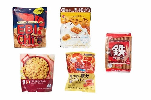 鉄分お菓子の選び方 鉄分お菓子おすすめ イメージ