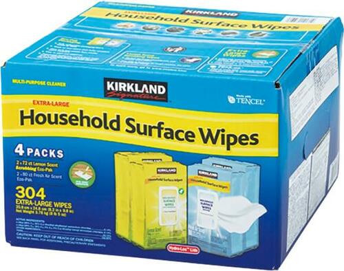 たっぷり水分の万能シート！ コストコ「ハウスホールドワイプ」 イメージ