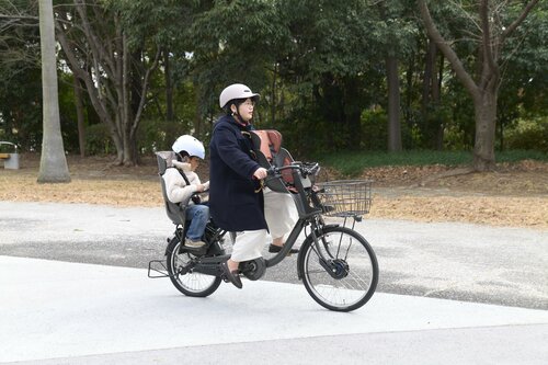 1人乗せ×平坦な道ならなめらかに走れる ブリヂストン bikke MOB ddおすすめ イメージ2