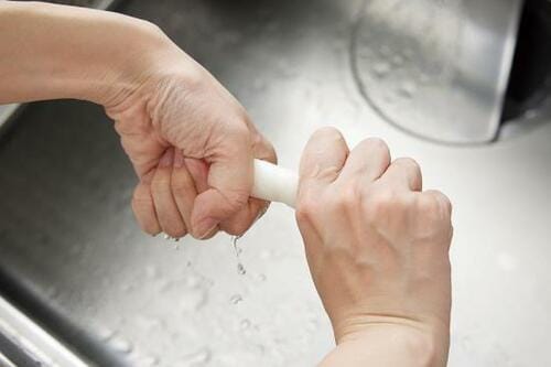 洗えるキッチンタオル、ペーパーは布巾より衛生的 イメージ