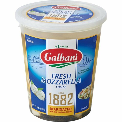 17位: GALBANI「モッツァレラチーズ ガーリックバジル マリネ」 コストコ食品おすすめ イメージ