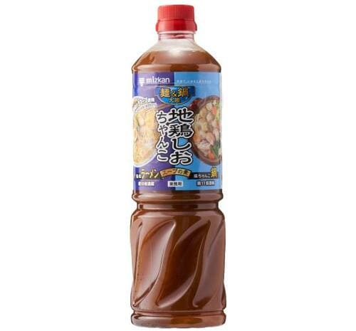 ミツカン:麺&鍋大陸 地鶏しおちゃんこ スープの素 1180g:料理の素