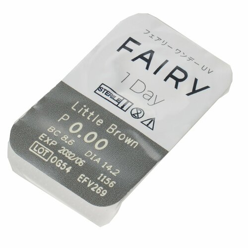 ナチュラルカラコンおすすめ フェアリー フェアリーワンデー ニュートラルシリーズ/リトルブラウン イメージ2