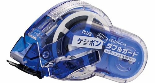 プラス(PLUS):両面テープケシポン ダブルガード:セキュリティスタンプ