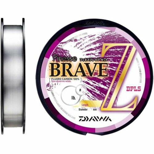 フロロカーボンラインおすすめ ダイワ フィネスブレイブZ 2-11lb. 160m ナチュラル イメージ1