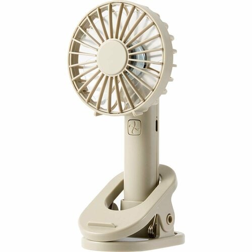 ハンディファンおすすめ スリーコインズ 《スマホを置ける!》クリップ付き2WAYハンディファン イメージ1