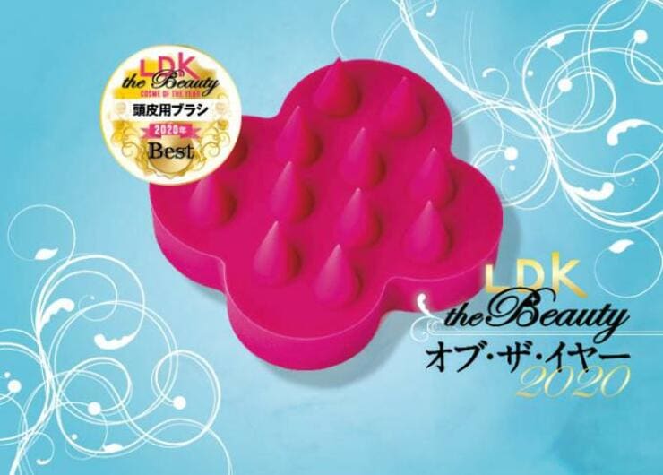 【頭皮用ブラシ】程よいかたさ！ uka｜『LDK the Beauty』オブ・ザ・イヤー2020
