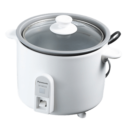 小型炊飯器おすすめ パナソニック ミニクッカー(家庭用)  SR-MC03 イメージ