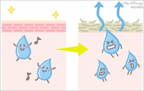 選び方3:保湿力の高さ 美白化粧水おすすめ イメージ