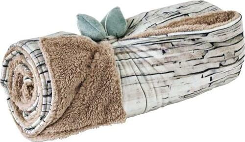 ついつい抱えたくなる SPICE OF LIFE「切り株ボアブランケット」 イメージ2