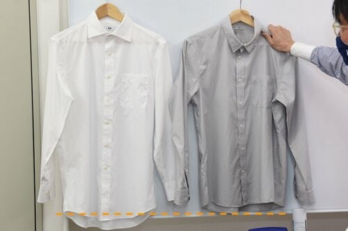 無印良品 アイロンがけのいらないシャツ ノンアイロンシャツおすすめ イメージ4