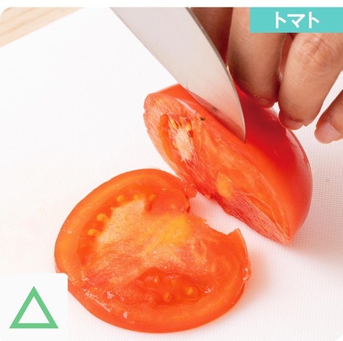 切れ味のよさ：△ 三徳包丁おすすめ イメージ2