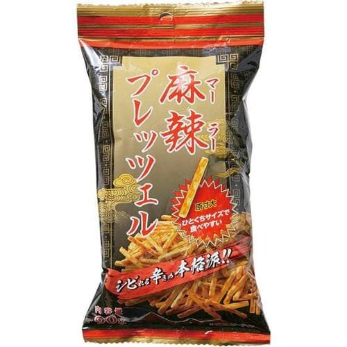 8位: 旺旺 麻辣プレッツェル生地特有の甘みと麻辣感が融合 辛いお菓子おすすめ イメージ