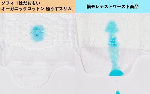 横流れほぼナシの優秀さ 生理用ナプキン 多い日昼用おすすめ イメージ