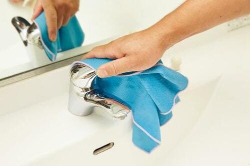 拭き跡が残らない！マーナのピカピカクロス イメージ4