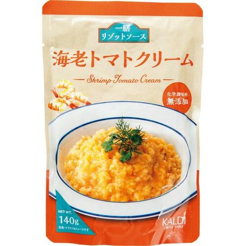 カルディオリジナル:一膳リゾットソース海老トマトクリーム:レトルト食品
