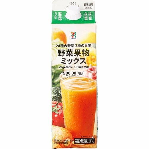 野菜汁+果汁ミックスジュース 野菜ジュースおすすめ イメージ