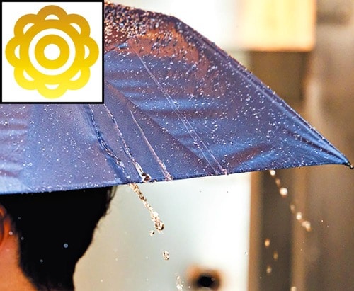 雨対策：100cmを超える大きさで鉄壁ガード 折りたたみ傘おすすめ イメージ