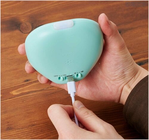 4:充電はType-Cで行います 光でいまやる! 時っ感タイマー USB充電式 LV-7826おすすめ イメージ