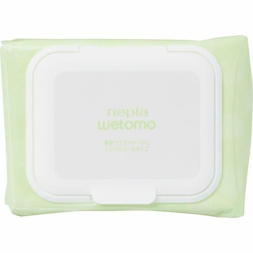 ウェットティッシュおすすめ ネピア wetomo ノンアルコールタイプ イメージ2
