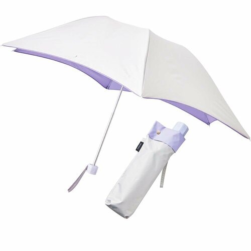 日傘おすすめ KEYUCA 折畳傘 遮光深張 インサイドカラー イメージ
