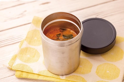 漏れないからお弁当として持ち歩ける イメージ