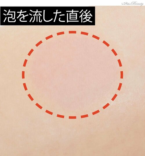 洗顔後は顔がお風呂上がりのように上気 炭酸洗顔おすすめ イメージ2
