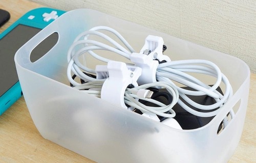 29位:ダイソー「コードクリップ 4個」 ダイソーおすすめ イメージ2