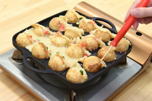 ガスタイプは火の管理が必要 たこ焼き器おすすめ イメージ