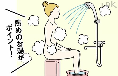 シャワーだけでもあたたまる入浴方法のコツは? 入浴剤おすすめ イメージ