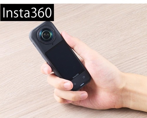 Insta 360は握りやすい 360度カメラおすすめ イメージ2