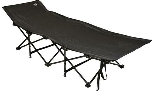 キャプテンスタッグ:CSブラックラベル キャンピングベッド:アウトドア