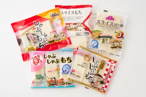 スーパーなどで見かける人気商品を食べ比べ しゃぶしゃぶ餅おすすめ イメージ