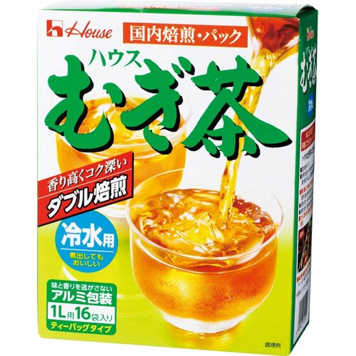 ハウス食品:むぎ茶 〈冷水用〉:水だし茶