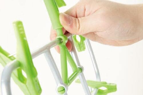 折りたたみにくさがネック セリアのジーンズハンガー イメージ2