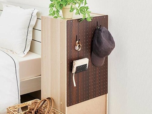 生活感出まくりなカラボの裏側は有孔ボードで隠そう! イメージ