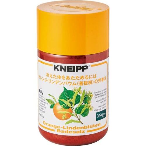 入浴剤おすすめ クナイプ バスソルト オレンジ＆リンデンバウムの香り イメージ