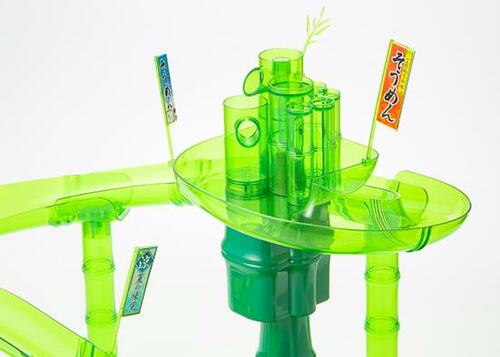 3位ハック 流しそうめん風流至高の極は流れが早く一瞬で終了
