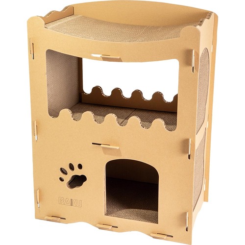 猫用爪とぎおすすめ RAKU 猫用爪とぎ キャットハウス イメージ