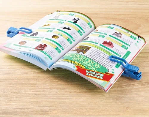 ページ数に差があってもOK！ ブッククリップおすすめ イメージ
