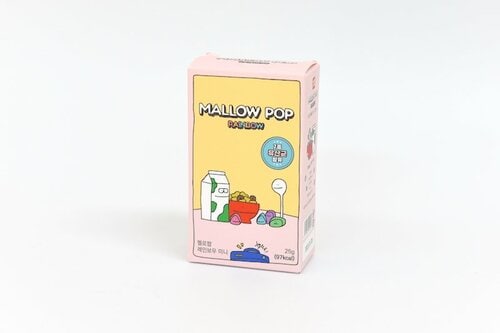 マロウポップ レインボー(乾燥マシュマロ) 韓国お菓子おすすめ イメージ