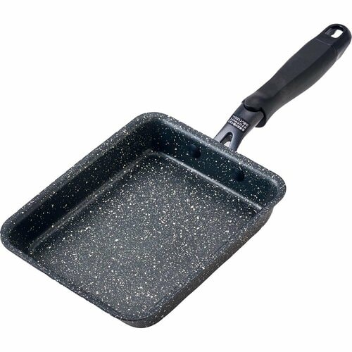 卵焼き器・卵焼きフライパンおすすめ 和平フレイズ ダブルマーブルα 玉子焼13×18cm イメージ