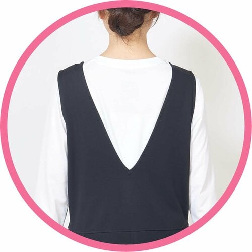 着脱しやすく体形を拾いにくい 無印良品ファッション　おすすめ イメージ2