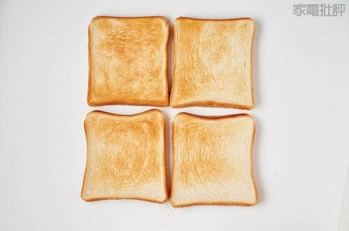 食パン4枚(230℃4分) ニトリのトースターおすすめ イメージ
