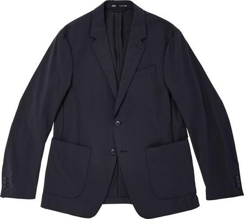 ZARA「ソフト コンフォートブレザー」
